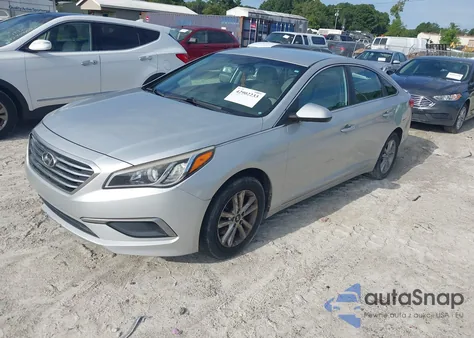 2016 Hyundai Sonata Se из США, поврежденный, VIN 5NPE24AF3GH378319